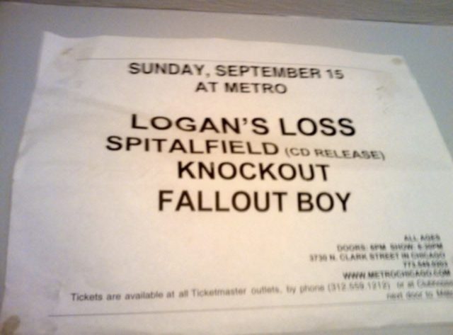 SPITALFIELD CD Release flyer